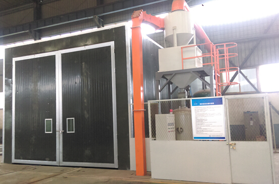 鄭礦機(jī)器噴砂房